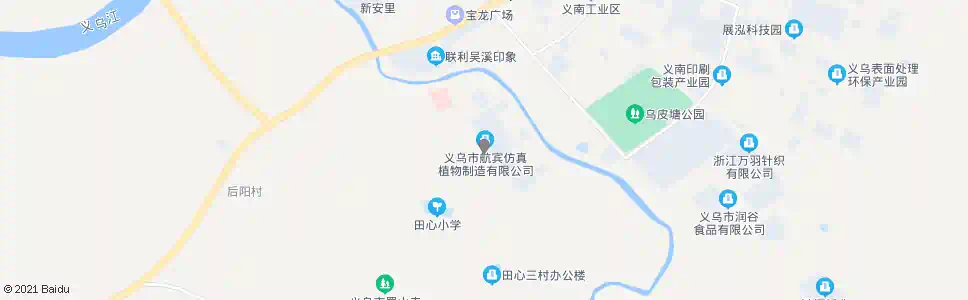 金华田心北_公交站地图_金华公交_妙搜公交查询2025