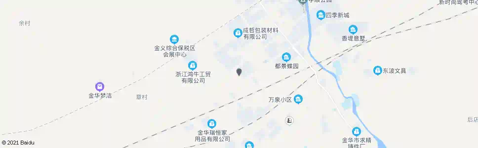 金华黄金山村_公交站地图_金华公交_妙搜公交查询2025