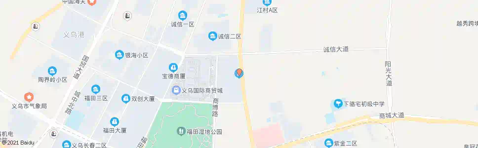 金华国际商贸城北二期停车场_公交站地图_金华公交_妙搜公交查询2025