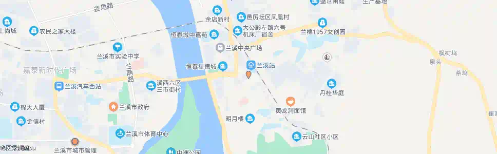 金华兰溪火车站(今朝商厦)_公交站地图_金华公交_妙搜公交查询2025