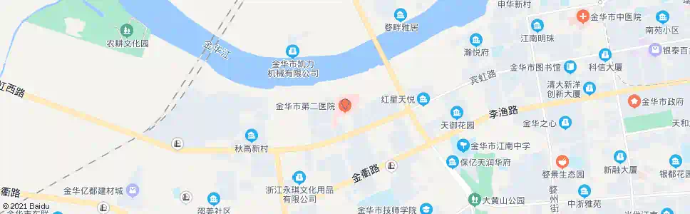 金华一二二医院_公交站地图_金华公交_妙搜公交查询2025