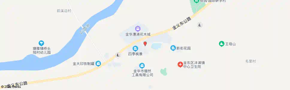 金华澧浦初中(苗木市场)_公交站地图_金华公交_妙搜公交查询2025