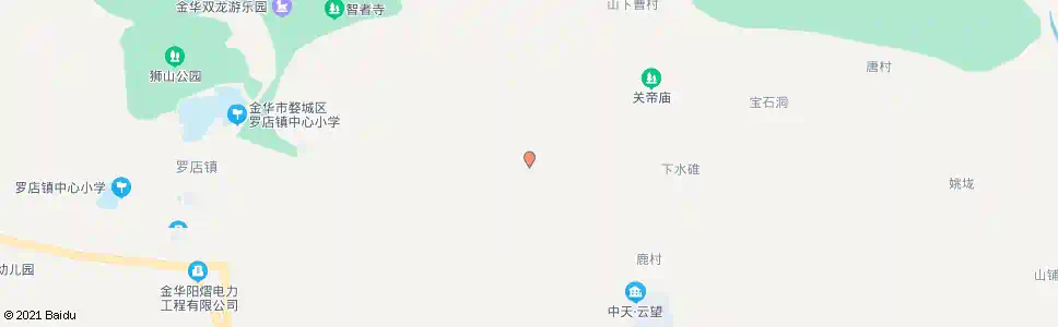 金华尖峰山(石墙脚)_公交站地图_金华公交_妙搜公交查询2025