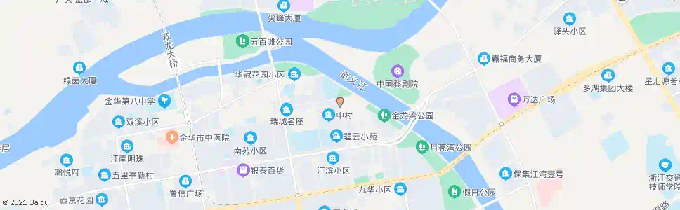 金华义乌街中村路口(丝缘养发养身)_公交站地图_金华公交_妙搜公交查询2025