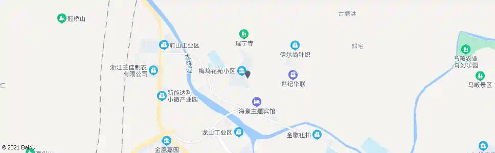 金华梅坞新村_公交站地图_金华公交_妙搜公交查询2025