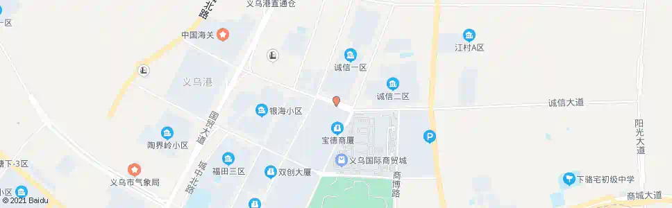 金华国际商贸城三期北_公交站地图_金华公交_妙搜公交查询2025