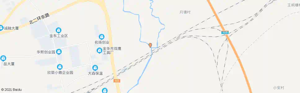 金华官沿头村_公交站地图_金华公交_妙搜公交查询2025