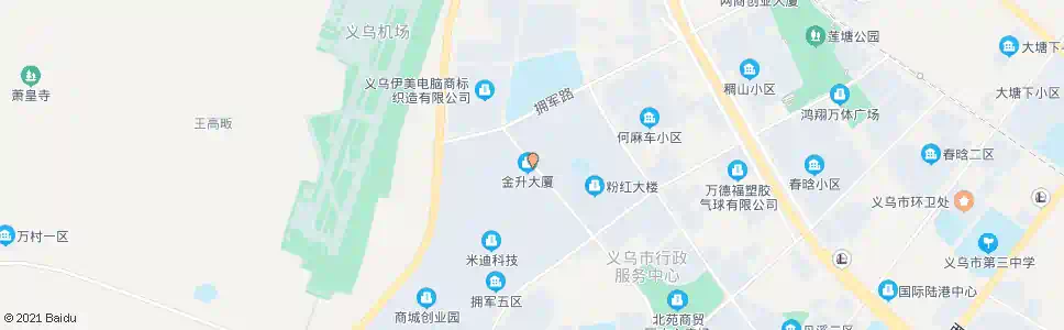 金华金升塑胶_公交站地图_金华公交_妙搜公交查询2025