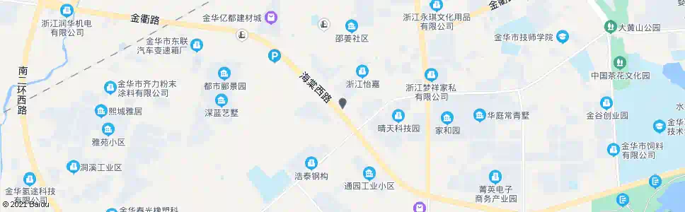 金华沈天田_公交站地图_金华公交_妙搜公交查询2025
