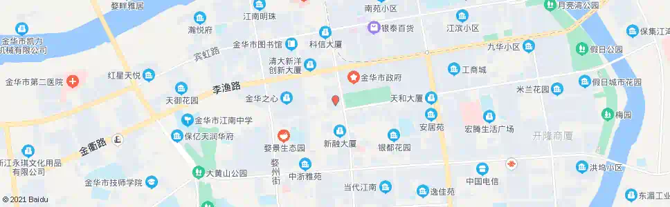 金华区行政服务中心(金师附小二部)_公交站地图_金华公交_妙搜公交查询2025