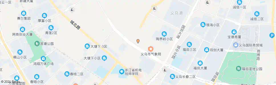 金华福田农庄_公交站地图_金华公交_妙搜公交查询2025