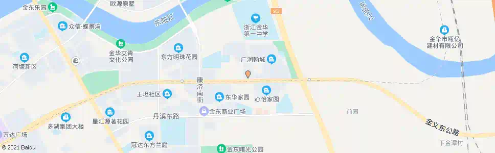 金华市交警队_公交站地图_金华公交_妙搜公交查询2025