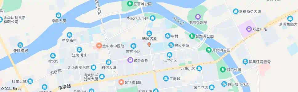 金华金华五中(罗莱家纺)_公交站地图_金华公交_妙搜公交查询2025