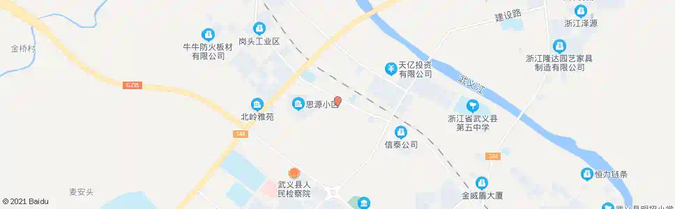 金华北缸窑_公交站地图_金华公交_妙搜公交查询2025