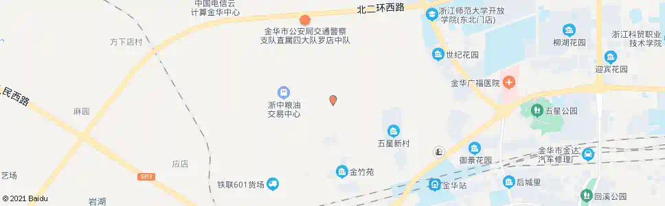金华十里铺_公交站地图_金华公交_妙搜公交查询2025