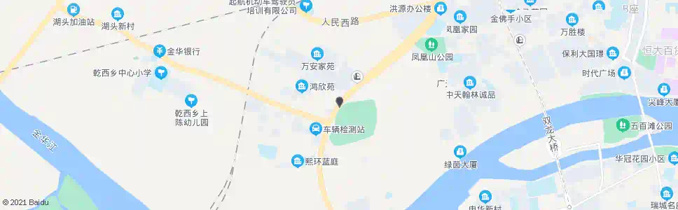 金华婺城工贸区_公交站地图_金华公交_妙搜公交查询2025