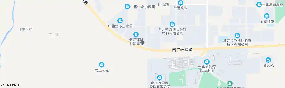 金华浙江环球制漆_公交站地图_金华公交_妙搜公交查询2025