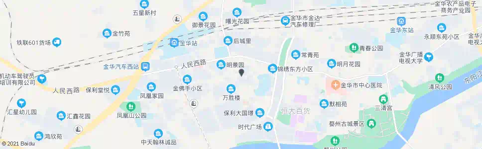 金华大名百货_公交站地图_金华公交_妙搜公交查询2025