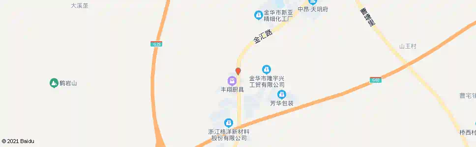 金华大黄村_公交站地图_金华公交_妙搜公交查询2025