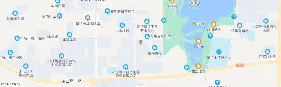 金华冠华水晶公司_公交站地图_金华公交_妙搜公交查询2025