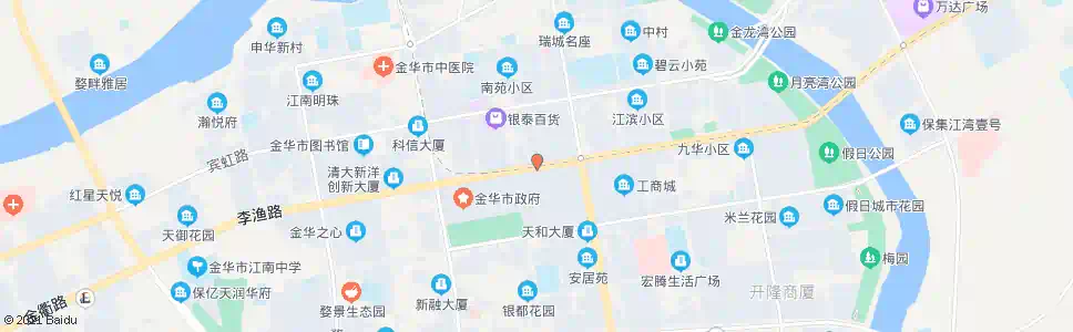 金华台州银行金华分行_公交站地图_金华公交_妙搜公交查询2025