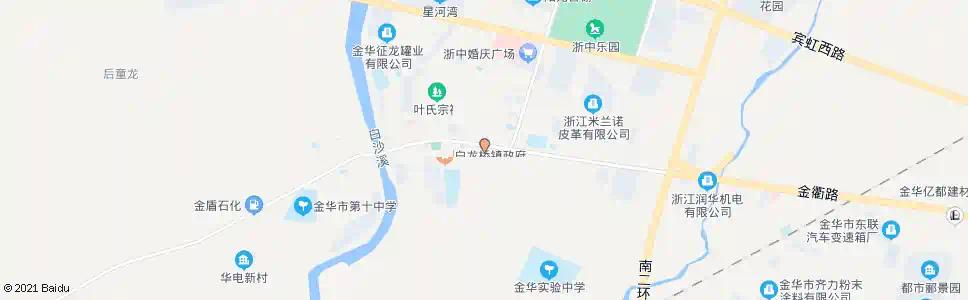 金华北景俱乐部_公交站地图_金华公交_妙搜公交查询2025