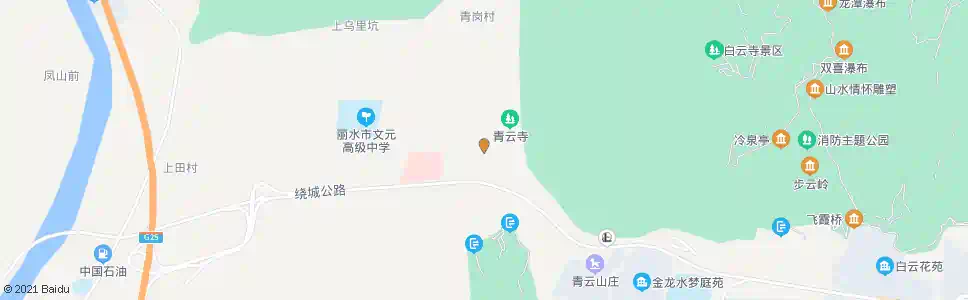 丽水花街_公交站地图_丽水公交_妙搜公交查询2025