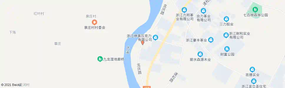 丽水爱珠公司_公交站地图_丽水公交_妙搜公交查询2025