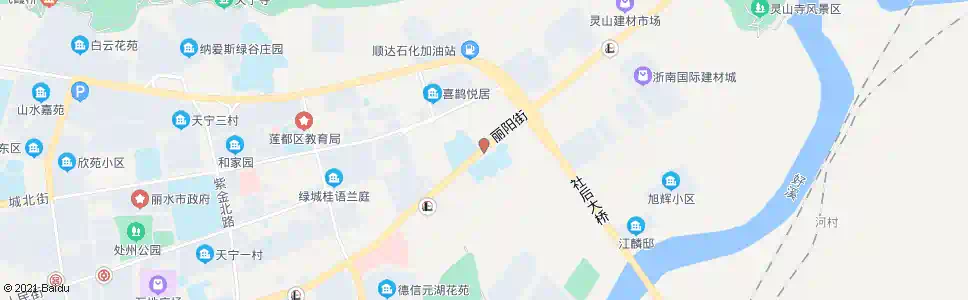 丽水二中_公交站地图_丽水公交_妙搜公交查询2025