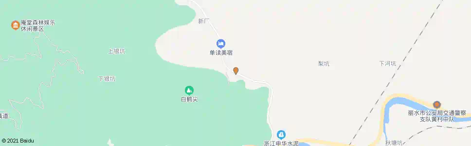 丽水朱塘坑路口_公交站地图_丽水公交_妙搜公交查询2025