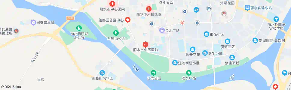丽水中医院_公交站地图_丽水公交_妙搜公交查询2025