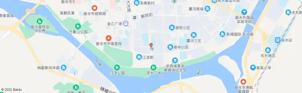 丽水怡景花苑西_公交站地图_丽水公交_妙搜公交查询2025