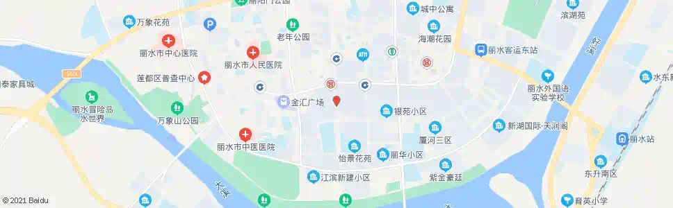 丽水三胞房产(大洋河小区)_公交站地图_丽水公交_妙搜公交查询2025