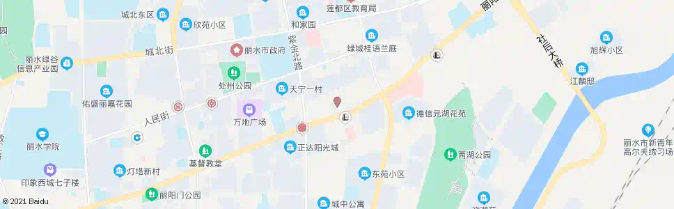 丽水天宁工业区路口_公交站地图_丽水公交_妙搜公交查询2025