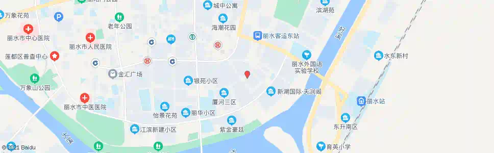 丽水厦河小区北_公交站地图_丽水公交_妙搜公交查询2025