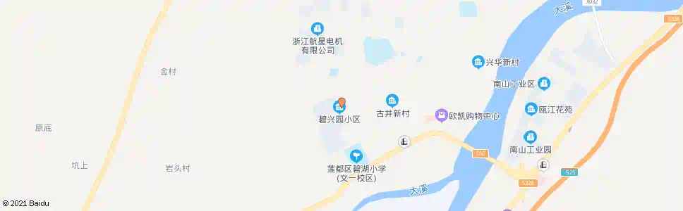 丽水古井新村_公交站地图_丽水公交_妙搜公交查询2025