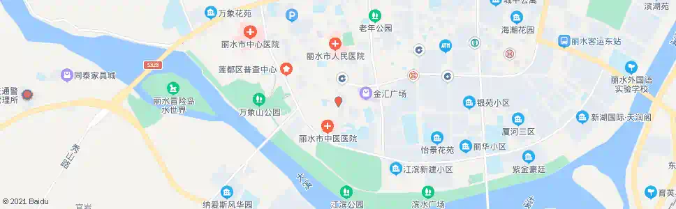 丽水梅山小学(市图书馆)_公交站地图_丽水公交_妙搜公交查询2025
