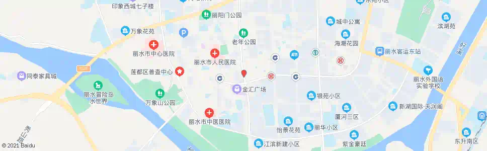 丽水解放路口_公交站地图_丽水公交_妙搜公交查询2025