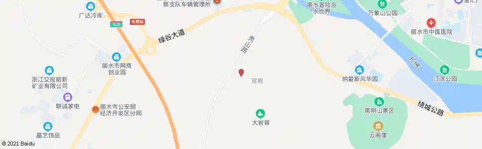 丽水官岩_公交站地图_丽水公交_妙搜公交查询2025