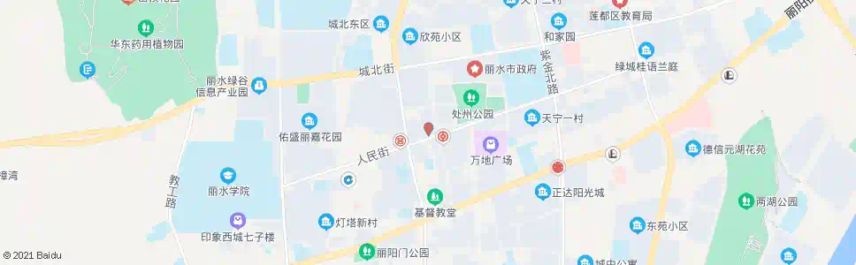 丽水市公安局_公交站地图_丽水公交_妙搜公交查询2025