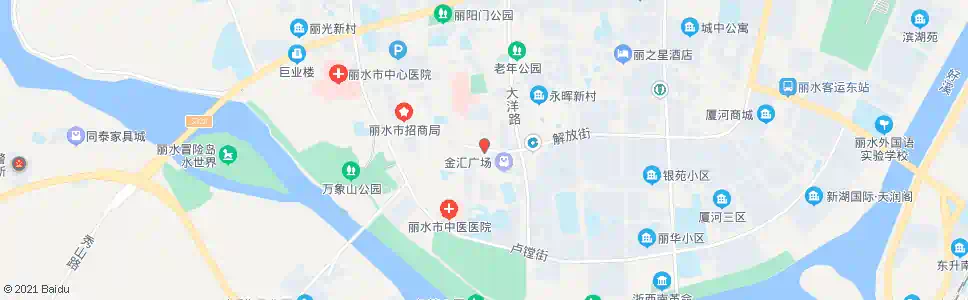 丽水四牌楼_公交站地图_丽水公交_妙搜公交查询2025