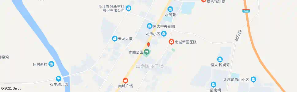 丽水上尚广场_公交站地图_丽水公交_妙搜公交查询2025