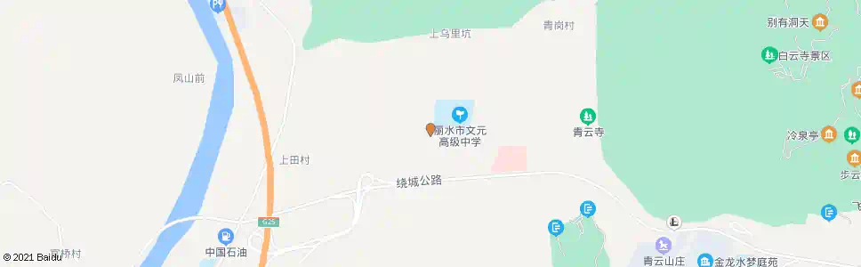 丽水金周村_公交站地图_丽水公交_妙搜公交查询2025