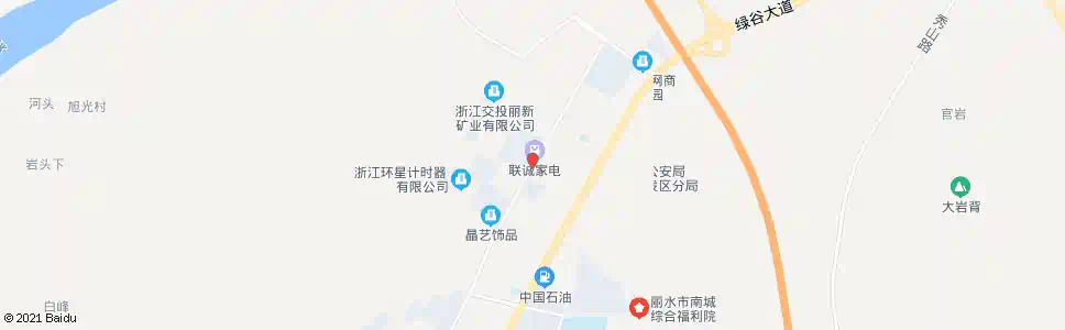 丽水中业阀门集团_公交站地图_丽水公交_妙搜公交查询2025