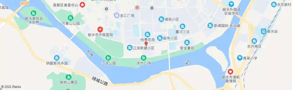 丽水怡景花园南_公交站地图_丽水公交_妙搜公交查询2025
