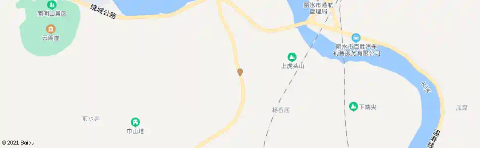 丽水白岭脚_公交站地图_丽水公交_妙搜公交查询2025