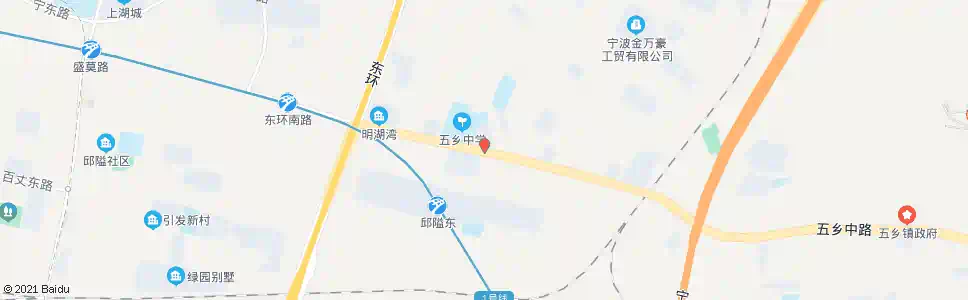 宁波鄞洲钢材市场_公交站地图_宁波公交_妙搜公交查询2025