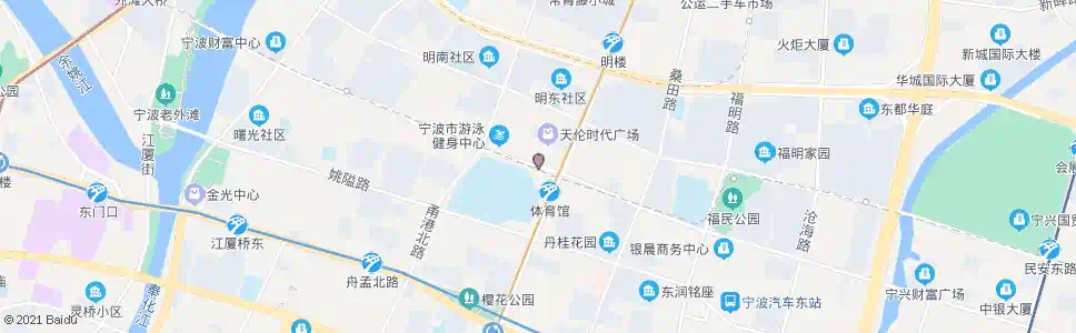 宁波惊驾路中兴路口_公交站地图_宁波公交_妙搜公交查询2025