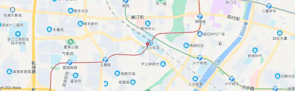 宁波范市车站_公交站地图_宁波公交_妙搜公交查询2025