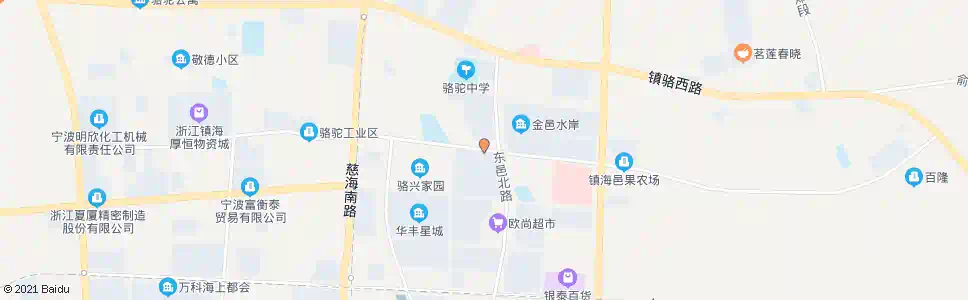 宁波骆驼金华村_公交站地图_宁波公交_妙搜公交查询2025